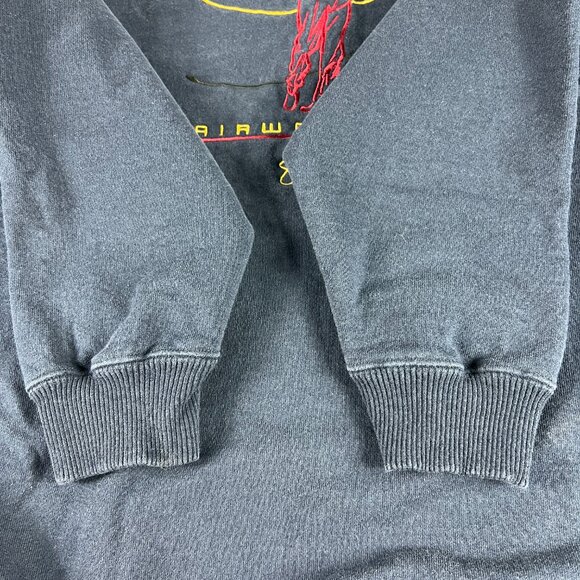 VTG 90s Fairway Steve Stricker Golf Sweatshirt Extra Extra Large Blue Crewneck - Picture 6 of 16